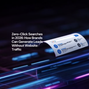 Zero-Click Searches in 2026: How Brands Can Generate Leads Without Website Traffic